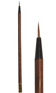 Chinese Calligraphy/Painting Brush - Medium Drawing (Wolf Hair)