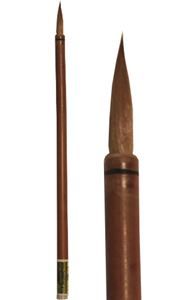 Chinese Calligraphy/Painting Brush - Double Material (Wolf Hair)