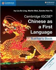 Cambridge IGCSE Chinese as a First Language Teacher's Book