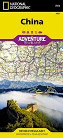 Map of China - National Geographic Adventure Travel Map